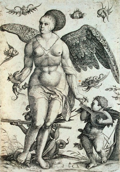 Voluptas by Daniel Hopfer the Younger