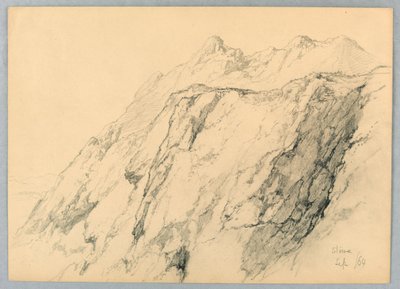 A Cliff at Stowe by Daniel Huntington