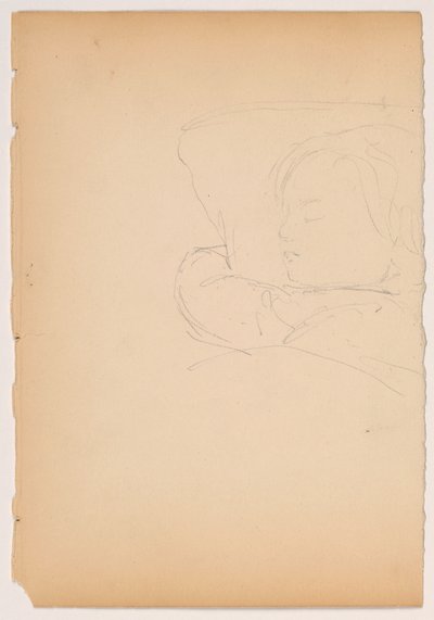 Child Sleeping by Daniel Huntington