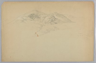 Landscape Sketch, Mount Desert, Maine by Daniel Huntington