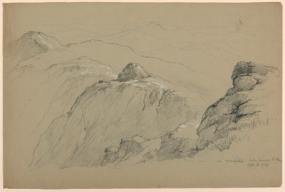 On Mount Mansfield, Looking Towards the Hump by Daniel Huntington