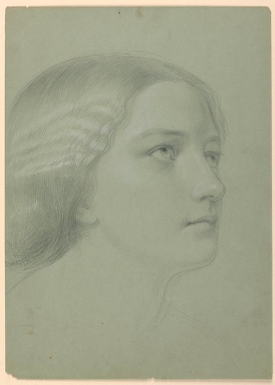 Study for A Magdalen by Daniel Huntington