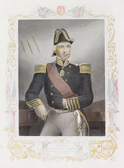 Admiral Sir Edmund Lyons by Daniel John. Pound
