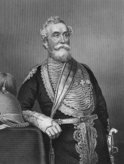 General Beatson, British soldier, 1857 by Daniel John Pound