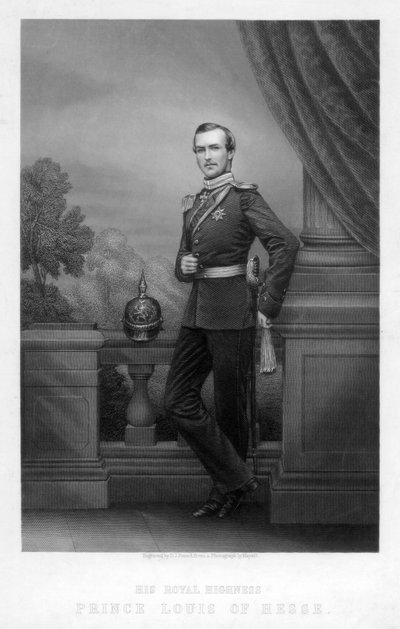 Prince Louis of Hesse, 19th century by Daniel John Pound