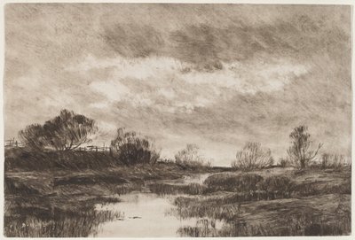 A Pastoral Landscape with a Stream by Daniel Kotz