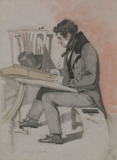 Henry Sass by Daniel Maclise