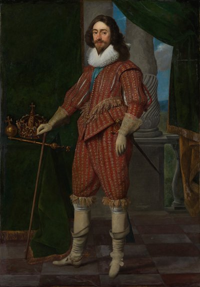 Charles I 1600-1649, King of England, 1629 by Daniel Mytens