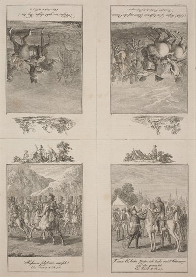 Characteristics of Frederick II (Part III) by Daniel Nikolaus Chodowiecki