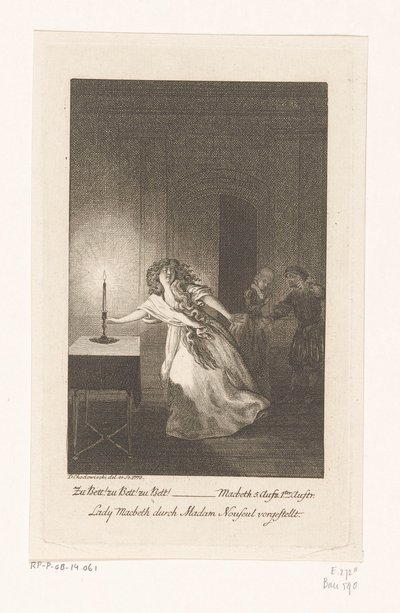 Lady Macbeth by Daniel Nikolaus Chodowiecki