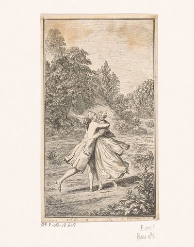 Mariane and Infant by Daniel Nikolaus Chodowiecki