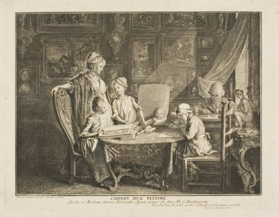 The Artist and His Family by Daniel Nikolaus Chodowiecki