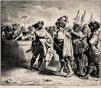 Wilhelm Tell, 1781 by Daniel Nikolaus Chodowiecki