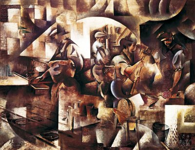 The Forge by Daniel Vladimir Baranoff Rossine