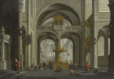 Church Interior by Daniel de Blieck