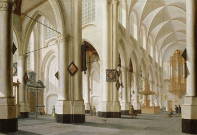 Interior of St. Laurenskerk, Rotterdam by Daniel de Blieck