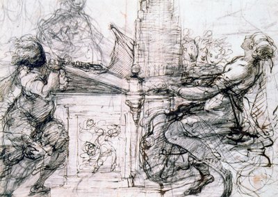 St Cecile or Cecilia by Daniele Crespi