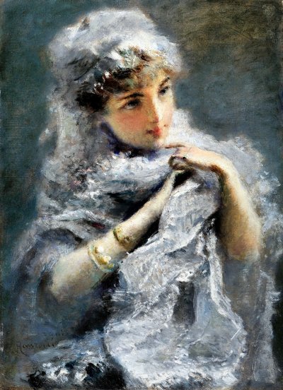 The English Girl by Daniele Ranzoni
