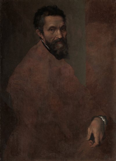 Michelangelo Buonarroti, probably ca. 1544 by Daniele da Volterra