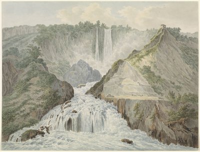 View of the Waterfalls of Marmore by Daniël Dupré