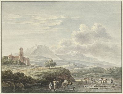 Italian Landscape by Daniël Dupré