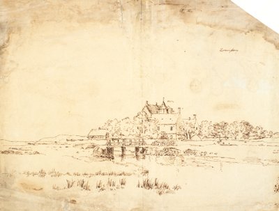 A Manor House by Dankvart Dreyer