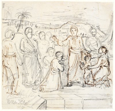 Christ Blessing the Little Children by Dankvart Dreyer