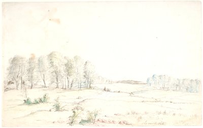 Landscape at Aminderød by Dankvart Dreyer