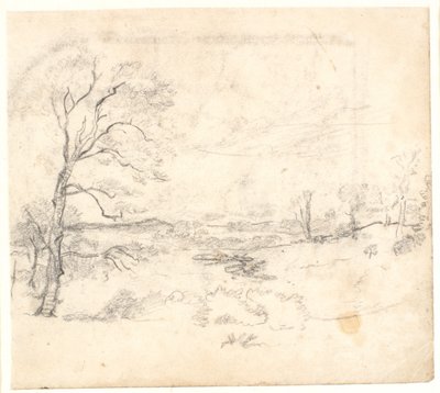 View Over a Hilly and Wooded Landscape by Dankvart Dreyer