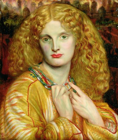 Helen of Troy by Dante Gabriel Charles Rossetti
