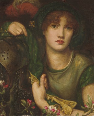 My Lady Greensleeves by Dante Gabriel Charles Rossetti
