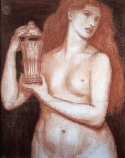 Pandora by Dante Gabriel Charles Rossetti
