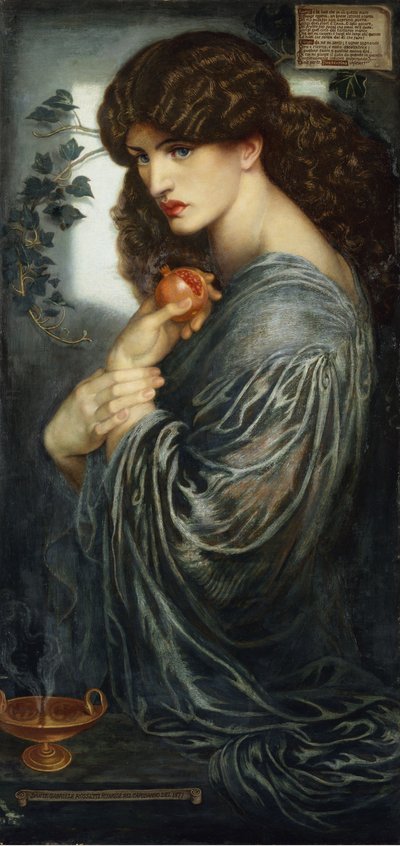 Proserpine by Dante Gabriel Charles Rossetti