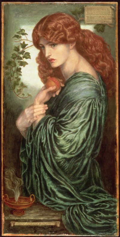 Proserpine by Dante Gabriel Charles Rossetti
