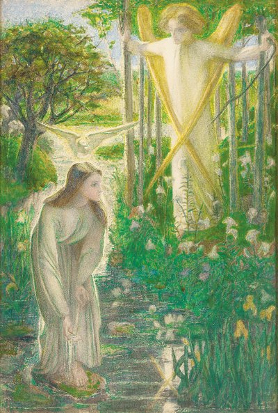 The Annunciation by Dante Gabriel Charles Rossetti