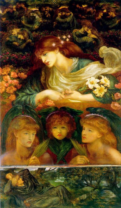 The Blessed Damozel by Dante Gabriel Charles Rossetti
