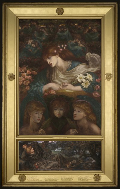 The Blessed Damozel, 1875-78 by Dante Gabriel Charles Rossetti
