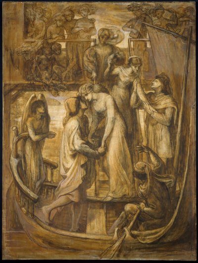 The Boat of Love by Dante Gabriel Charles Rossetti
