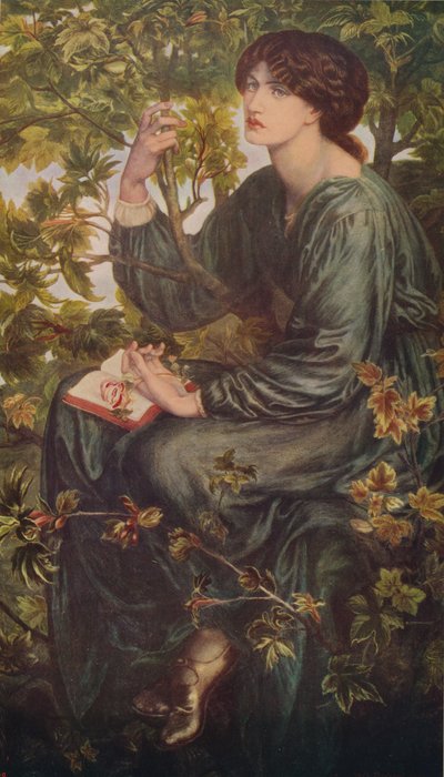 Day Dreams, 1880 by Dante Gabriel Charles Rossetti