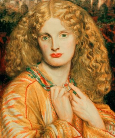 Helen of Troy by Dante Gabriel Charles Rossetti