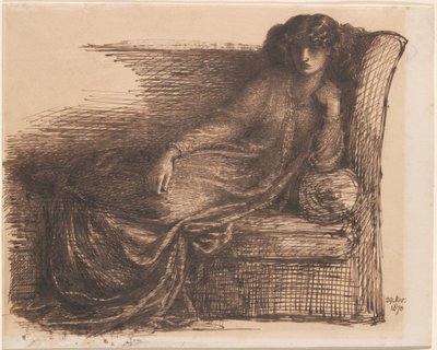 Jane Morris by Dante Gabriel Rossetti