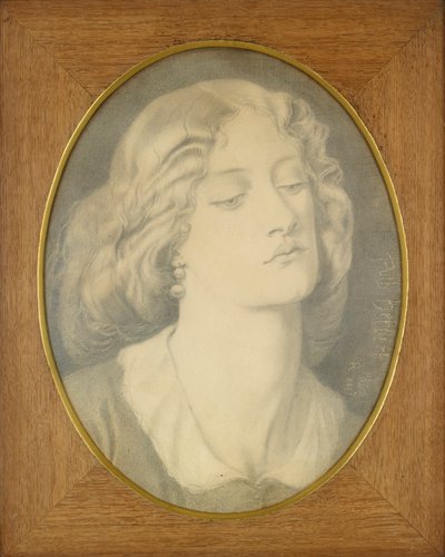 Louisa Ruth Herbert, 1858 by Dante Gabriel Rossetti