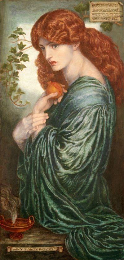 Proserpine by Dante Gabriel Rossetti