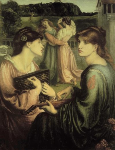 The Bower Meadow by Dante Gabriel Charles Rossetti