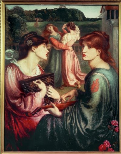 The Bower Meadow by Dante Gabriel Charles Rossetti