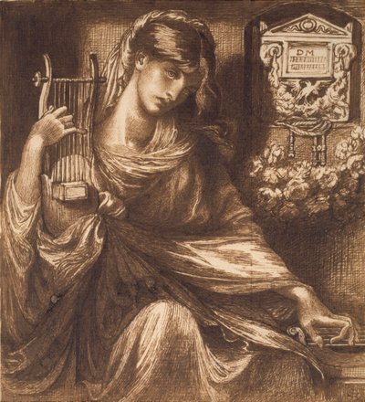 The Roman Widow, c. 1870s by Dante Gabriel Rossetti