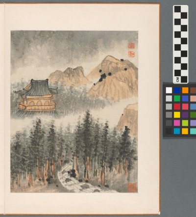 Reminiscences of the Qinhuai River, Qing Dynasty by Daoji Shitao