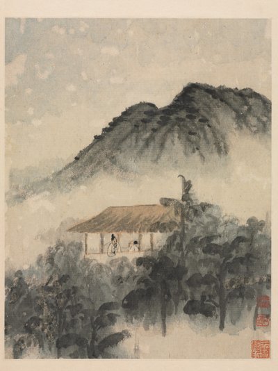 Reminiscences of the Qinhuai River by Daoji Shitao