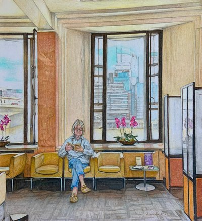 The Waiting Room, 2024 by Darrell Windjack