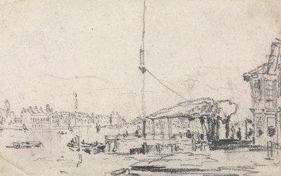 A View of the Scheldt by David Cox